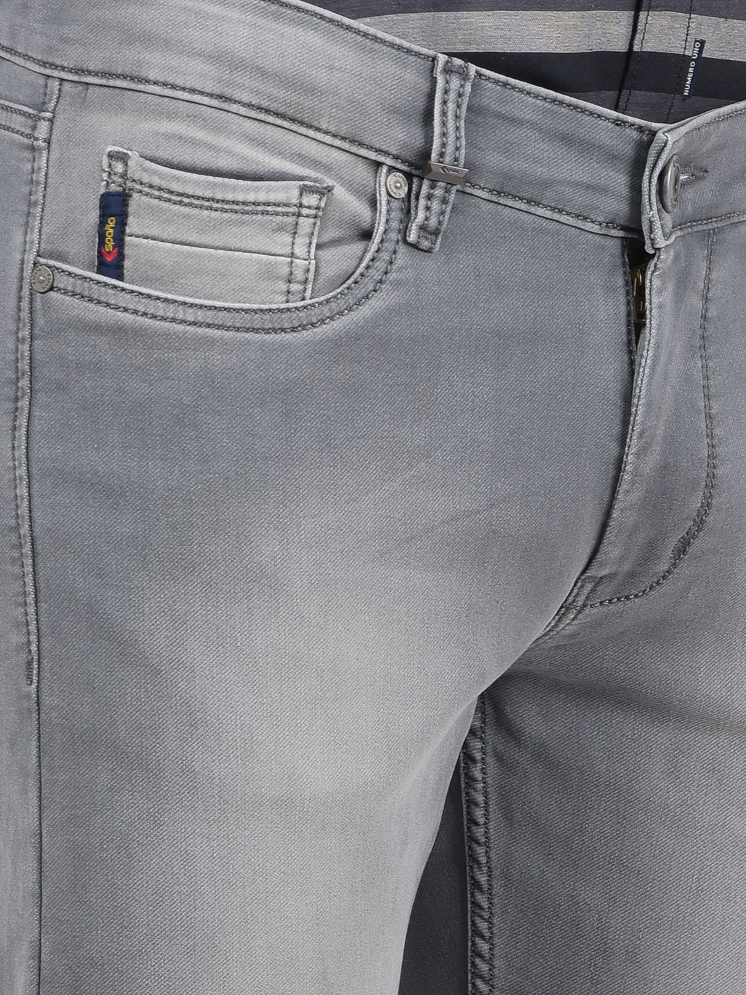 Numero Uno Men Solid GREY Jeans